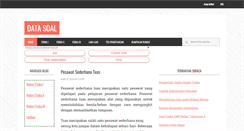 Desktop Screenshot of datasoal.com